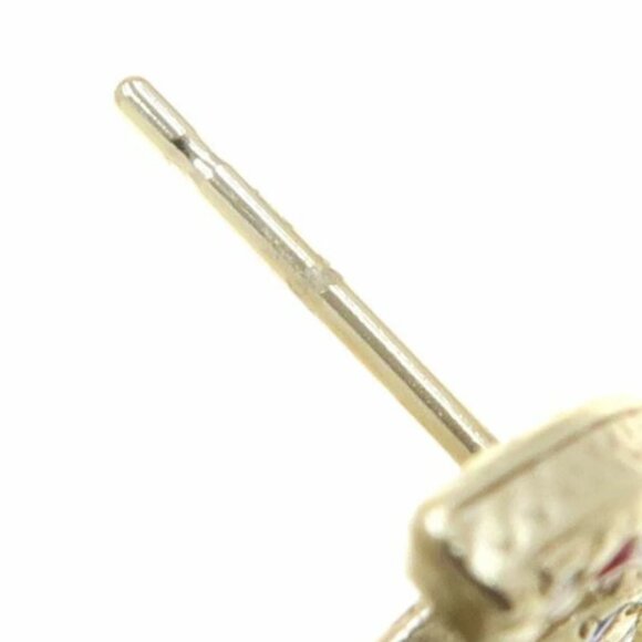 CHANEL CC Logos Multicolor Rhinestone Drop Stud Earrings Gold Tone - Picture 10 of 10